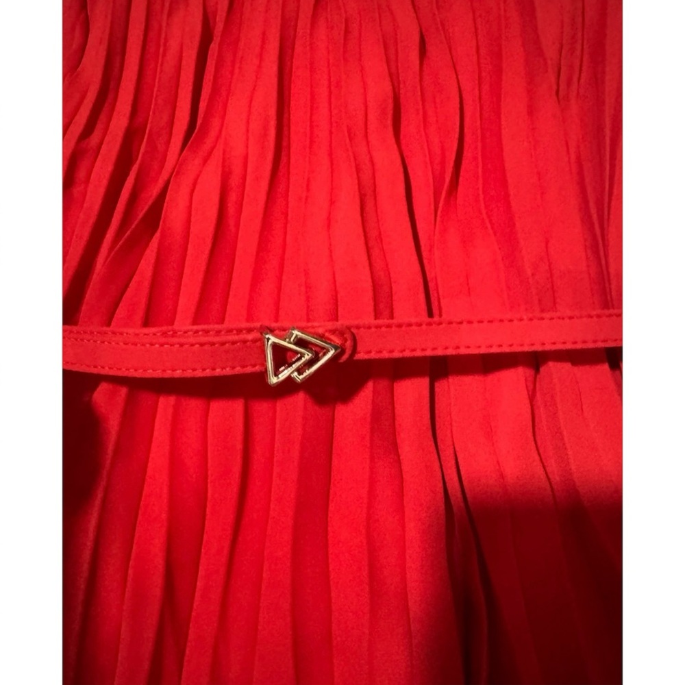 MOTF Vibrant Red Ruffled Dress - Picture 8 of 9